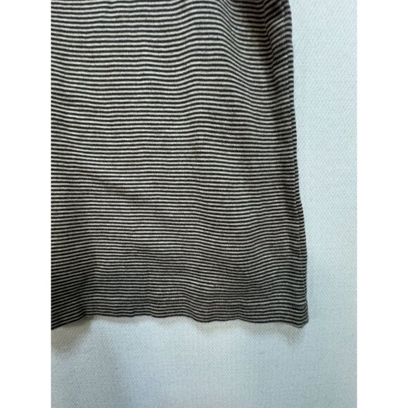 Talbots Petites Woman Short Sleeve T-Shirt Plus Size 1X Brown Striped Casual - Picture 9 of 9